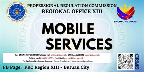 prc butuan online appointment|PRC RO XIII announces its .